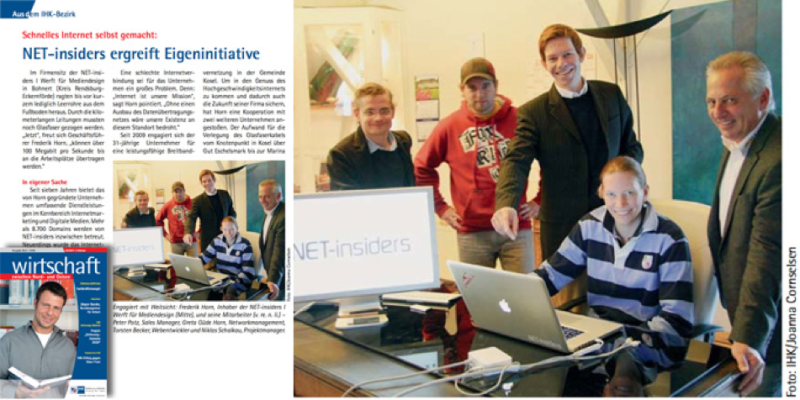 NET-insiders ergreift Eigeninitiative